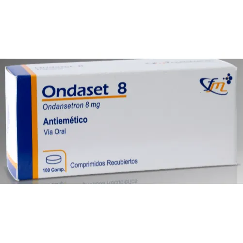ONDASET 8 MG CAJA 1 AMPOLLA X 4 ML - Ecofarma